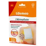 Lifemed 2 Lifemed Wärmepflaster 9,5cm x 13cm weiß Selbsterwärmend