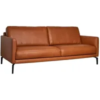 Sormani Sofa Latina Leder Braun Cognac