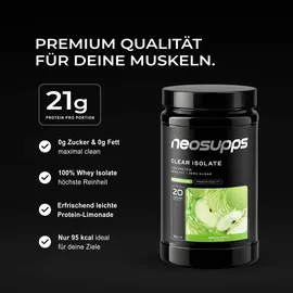 Neosupps Whey Protein Apfel Drink 500 g