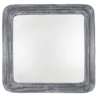 Light & Living Wandspiegel Grau, Metall, 69x69x10 cm, Spiegel,
