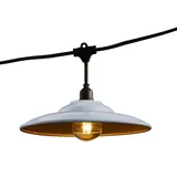 Lumisky Bowl Galva Light Lichterkette stahl-hut 6M 10xE27
