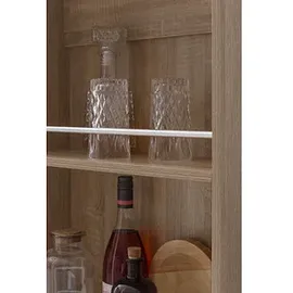 Wohnling Stehtisch braun 120,0 x 60,0 x 107,0 cm