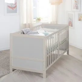 roba Babybett EASY SLEEP 70x140 cm natur/grau