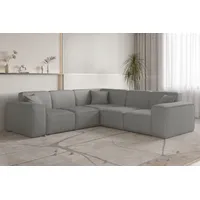 Fun Möbel Ecksofa Designersofa CELES PREMIUM in Stoff Scala