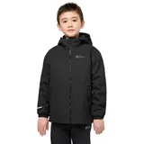 Jack Wolfskin Snowcurl 3in1 Jacke - Black - 116 cm