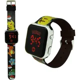 Pokémon Pokemon Armbanduhr Kinderuhr Uhr Digital LED Watch Glumanda Pikachu