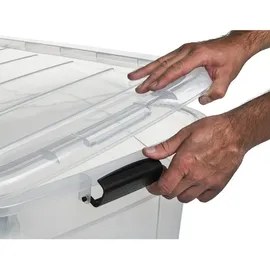 Logiplast Aufbewahrungsbox 7 ltr. 10-tlg. transparent