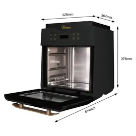 Ardes Heißluftfritteuse AR1K3000 schwarz