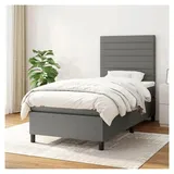 Lattenrost für Bett und Matratze, 90 x 190 cm, Dunkelgrau