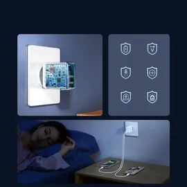 Joyroom JR-TCF12 Dual-Port (2C) 20W PD / QC 3.0 Schnellladegerät Weiß