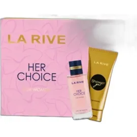 La Rive Her Choice Eau de Parfum 100 ml + Shower Gel 100 ml Geschenkset