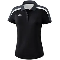 Erima Damen Poloshirt Liga 2.0 Funktions-Poloshirt black/dark grey/white 34