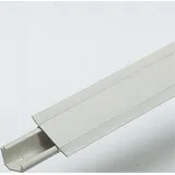 Gewiss NP42504 60x80 Ral9010, Eckkanal mit Bodenlochung, PVC, 60x80x2000mm, reinweiß