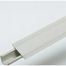 Gewiss NP42504 60x80 Ral9010, Eckkanal mit Bodenlochung, PVC, 60x80x2000mm, reinweiß