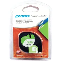 Dymo 91220 schwarz auf weiß 1,2cm x 4m (S0721520)