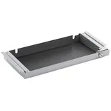 TecLines TUS008A Unterbau Schublade 186mm tief S, abschließbar, silber