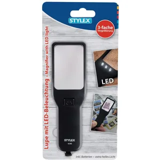 Stylex Lupe mit LED-Beleuchtung,