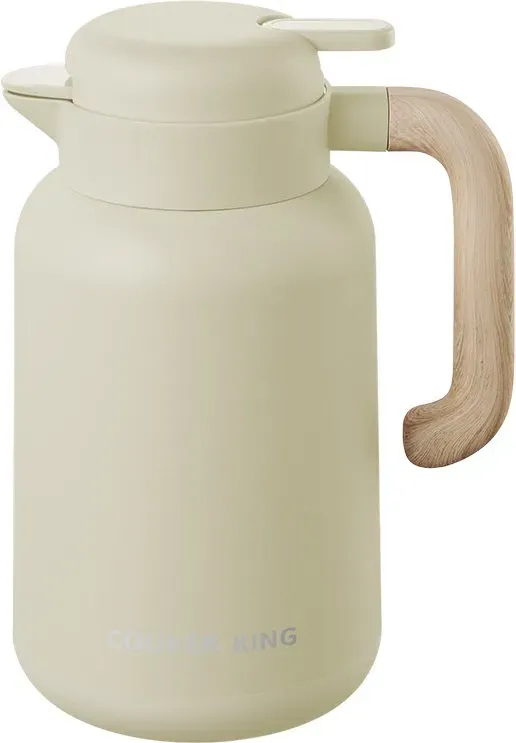 COOKER KING Warmth Series Rote Gallenblasen-Thermoskanne 1 l (Warm Apricot)
