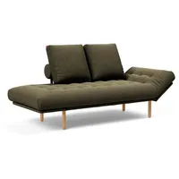 INNOVATION LIVING Schlafsofa Rollo Stem Stoff Forest Green