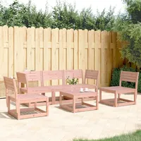 VidaXL 5-tlg. Garten-Sofagarnitur Massivholz Douglasie