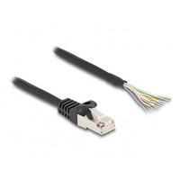 DeLock 80204 Netzwerkkabel Schwarz 0,5 m S/FTP (S-STP)