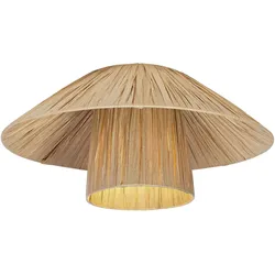 LEDVANCE Deckenleuchte Bamboo Paper Papier Braun