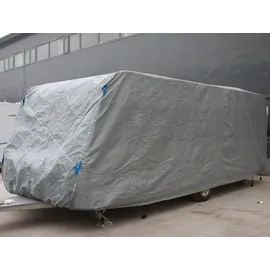 Harms Import Hochwertige Wohnwagen Abdeck Plane Gr. S imprägniert Schutz Hülle PP-Vliesstoff