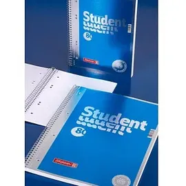 Brunnen Collegeblock Student Premium Kleinformat punktraster DIN A5 ohne Rand, 1 Block