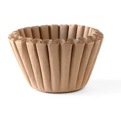 SARO Korbfilterpapier für Kaffeemaschinen, ungebleicht