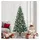 vidaXL Künstlicher vorbeleuchteter Weihnachtsbaum Grün 210 cm