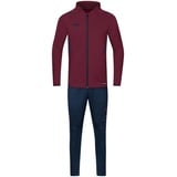 Jako Trainingsanzug mit Kapuze maroon/marine, 140