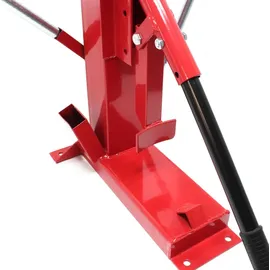 Wiltec Universelles Reifenmontiergerät 4" bis 21" (101,6-533,4 mm), für Achsen Ø 12-25 mm, Reifenmontagegerät Stahl zur manuellen Montage und Demontage