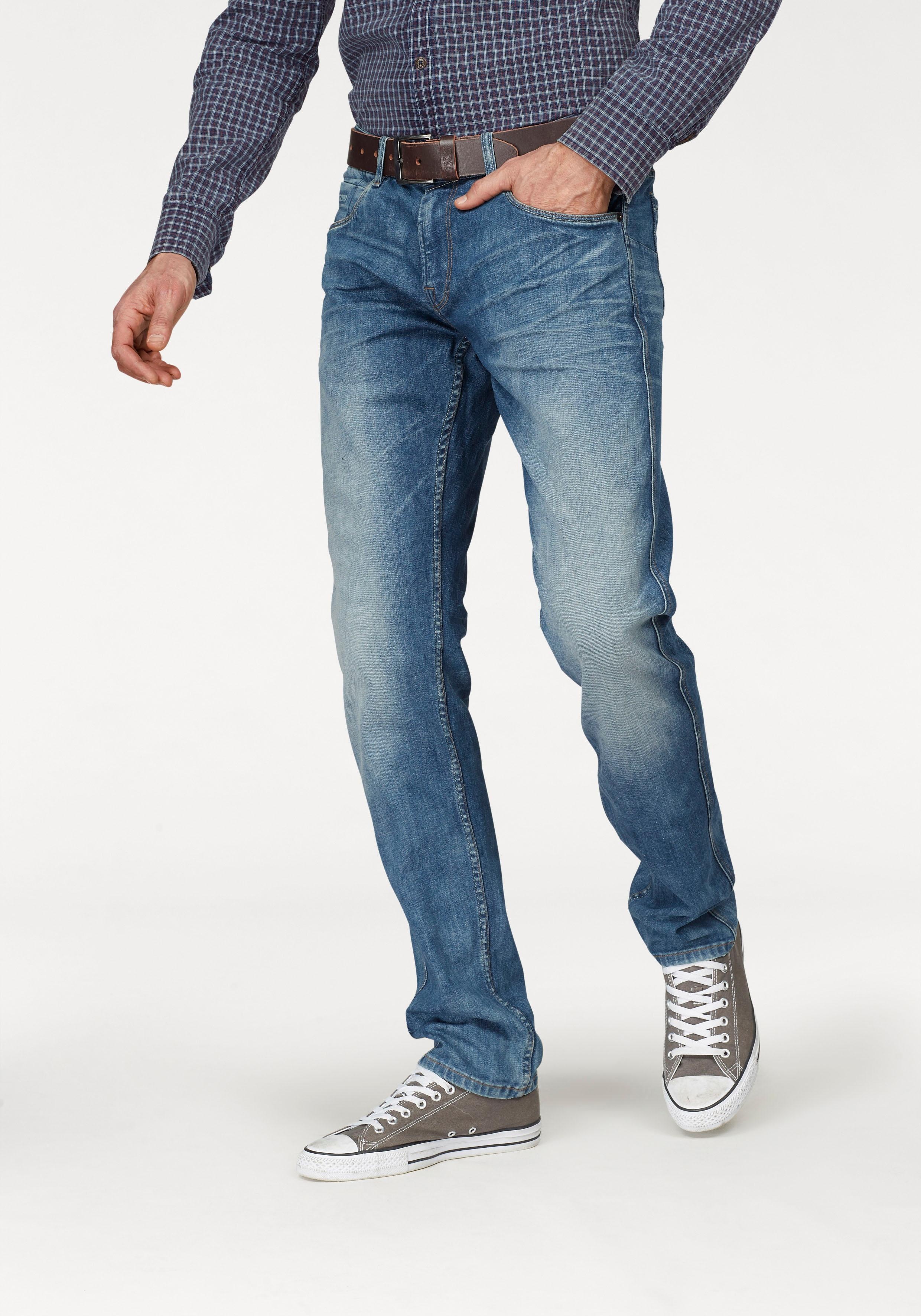 Regular-fit-Jeans PME LEGEND "Legend Nightflight" Gr. 38, Länge 30, blau (blue) Herren Jeans Regular Fit Bestseller