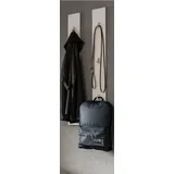 inn.furn Garderobenpaneel SystemX 115 x 3 x 13 cm Weiß