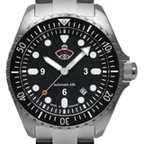 ruhla NVA Kommando 4960M-2 Automatikuhr Edelstahl 43 mm 4960M-2