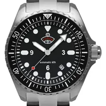 ruhla NVA Kommando 4960M-2 Automatikuhr Edelstahl 43 mm 4960M-2