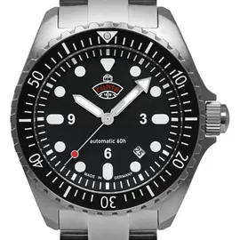 ruhla NVA Kommando 4960M-2 Automatikuhr Edelstahl 43 mm 4960M-2