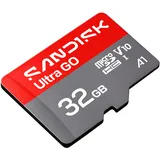 SanDisk Ultra GO microSDHC UHS-I 120MB/s V10, grau