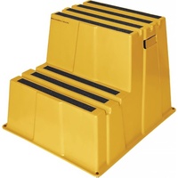 Twinco Schwerlasttritt Stufen 2 Plattform-H.500mm Ku.gelb
