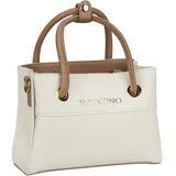 Valentino Bags Alexia Shopping 805 Bianco/Cuoio Weiss Damen