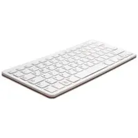 Raspberry Pi® RPI-KEYB (NO)-RED/WHITE USB Tastatur Nordisch, QWERTY Weiß, Rot USB-Hub
