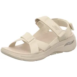 Skechers Damen Sandalette Arch Fit Sandal-Attract in beige
