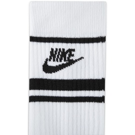 Nike Sportswear Everyday Essential Crew 3er Pack weiß/schwarz/schwarz 42-46