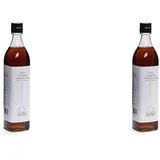 Emma Basic 100% reines geröstetes Sesamöl - 500ml - Reichhaltiger Geschmack - Antioxidantien (Packung mit 2)