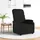 vidaXL Relaxsessel Stoff 91 x 101 x 91 cm Schwarz mit verstellbarer Rückenlehne