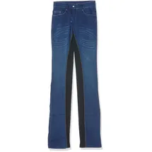 HKM Unisex Jodhpur -Summer Denim-6169 Reithose, Jeansblau/Dunkelblau, 38 EU