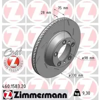 ZIMMERMANN Bremsscheibe COAT Z