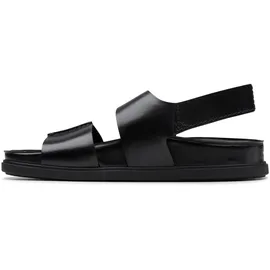CLARKS Torford Strap Black Leather 44,5