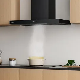 Ciarra A+++ 650 m3/h Dunstabzugshaube 90cm Wandhaube WIFI +APP & Touch Control VMB9102