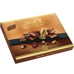 Lindt SCHICHT-NOUGAT Pralinen 125,0 g